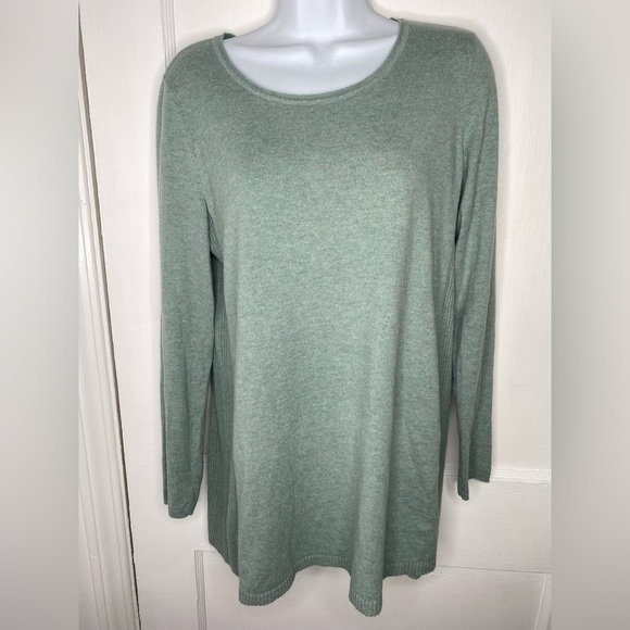 J JILL Women's Green Long Sleeve Top - Picture 1 of 5